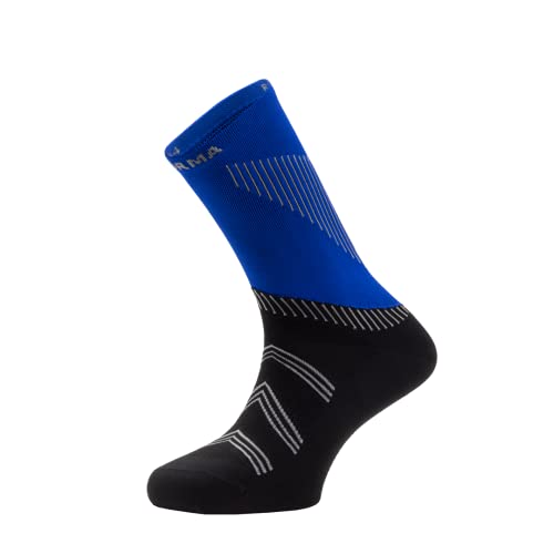 Enforma Socks Enforma Londres Feeling Cool and Dry Calcetines, Blau, Schwarz, 42-44 Unisex Adulto