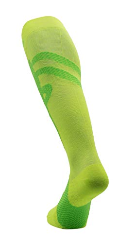 Enforma Socks Enforma Tibial Stress Tape-socken Calcetines, Gelb, Grün, 36-38 Unisex Adulto