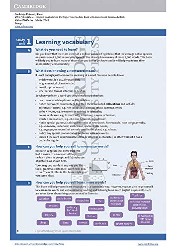 English Vocabulary in Use Upper-intermediate. Fourth edition. Book with Answers and Enhanced eBook.