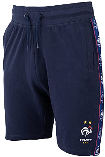 Equipe de FRANCE de football Molleton FFF - Pantalones cortos para hombre