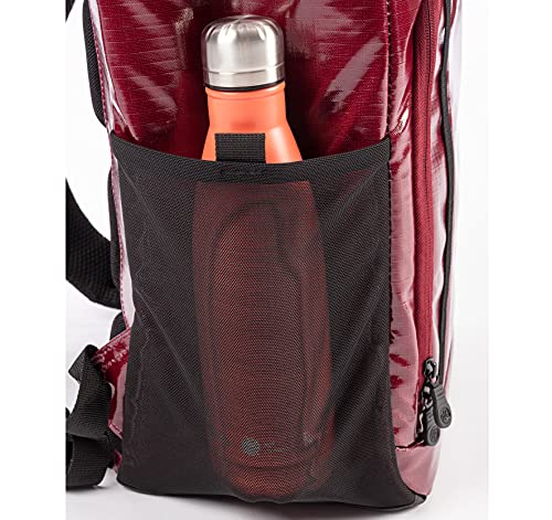 ERTHA – Nomad Cool - Mochila Nevera Isotérmica, Bolsa Térmica Porta Alimentos, Mochila Nevera para la Playa/Picnic/Barbacoa, Mochila Nevera Flexible, Mochila refrigeración 16 Horas, Rojo