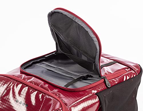 ERTHA – Nomad Cool - Mochila Nevera Isotérmica, Bolsa Térmica Porta Alimentos, Mochila Nevera para la Playa/Picnic/Barbacoa, Mochila Nevera Flexible, Mochila refrigeración 16 Horas, Rojo