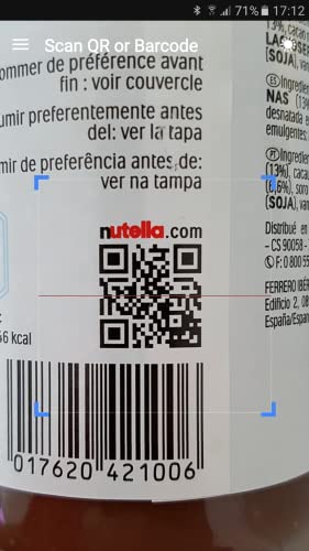 Escáner de QR & Código de Barras