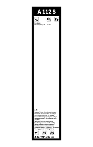 Escobilla limpiaparabrisas Bosch Aerotwin A112S, Longitud: 575mm/530mm – 1 juego para el parabrisas (frontal)