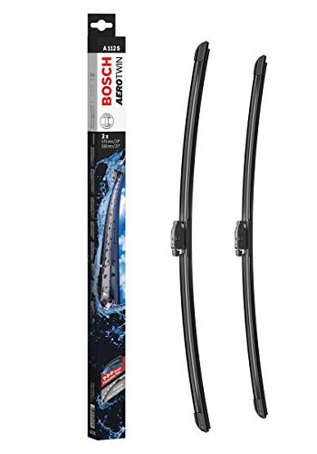Escobilla limpiaparabrisas Bosch Aerotwin A112S, Longitud: 575mm/530mm – 1 juego para el parabrisas (frontal)