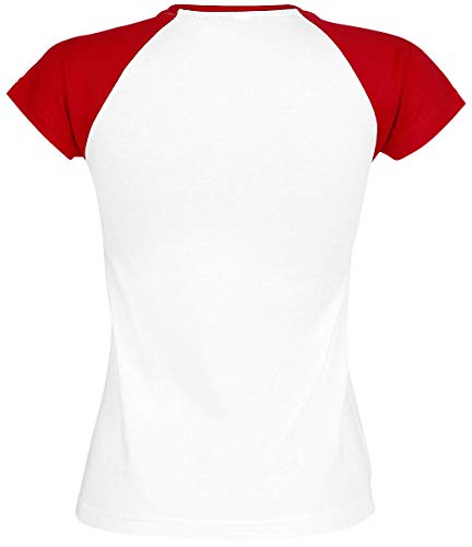 Escuadrón Suicida Harley Quinn - Daddy's Little Monster Camiseta Mujer rojo-blanco M