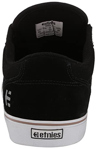 Etnies Barge LS, Zapatos de Skate Hombre, Black, 45 EU