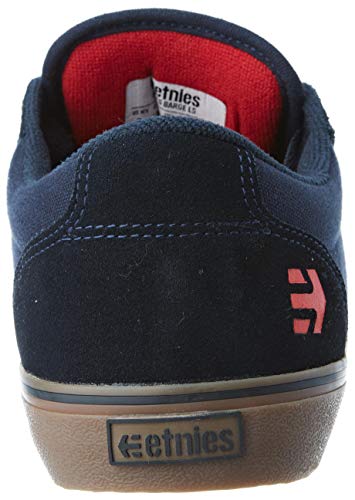 Etnies Barge LS, Zapatos de Skate Hombre, Marino/Goma/Oro, 42 EU