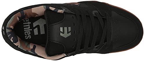 Etnies Faze, Zapatos de Skate Hombre, Negro Camuflaje, 40 EU