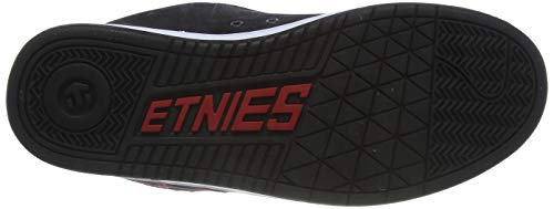 Etnies Metal Mulisha Fader, Zapatillas de Skateboard Hombre, Negro (978/Black/White/Red 978), 43 EU