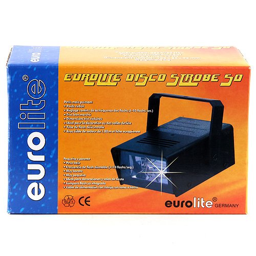 Eurolite 52200611 50 - Estroboscopio para discoteca