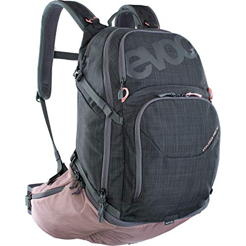 Evoc Explorer Pro 26L Gris/Rosa Bicicleta de montaña sin protección Adulto Unisex 26