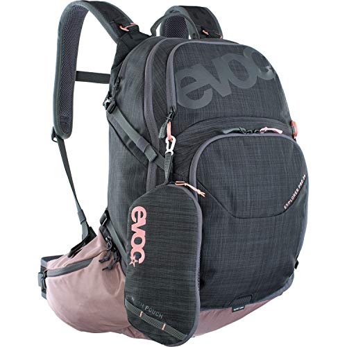 Evoc Explorer Pro 26L Gris/Rosa Bicicleta de montaña sin protección Adulto Unisex 26