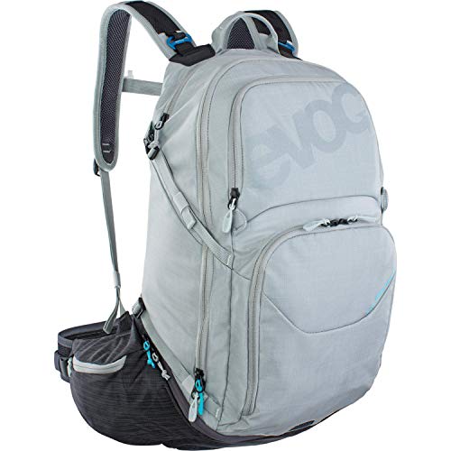 Evoc Explorer Pro - Mochila (30 L), Color Plateado y Gris