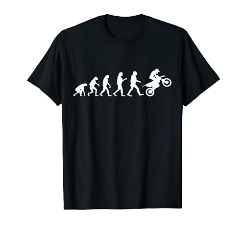 Evolution Biker Motocross MX Motocicleta Dirt Bike Rider Camiseta