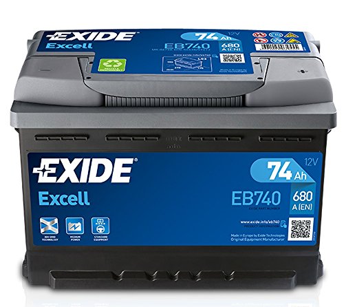 Exide EB620 Batería de Arranque, 12V