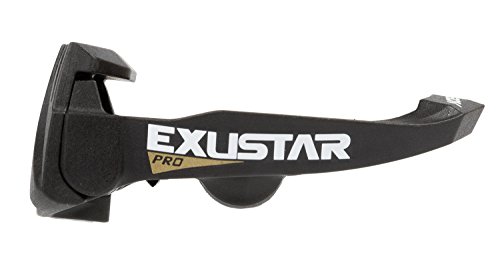 Exustar 311855 - Juego de Pedales para Bicicleta de competición (2 Unidades), Color Negro