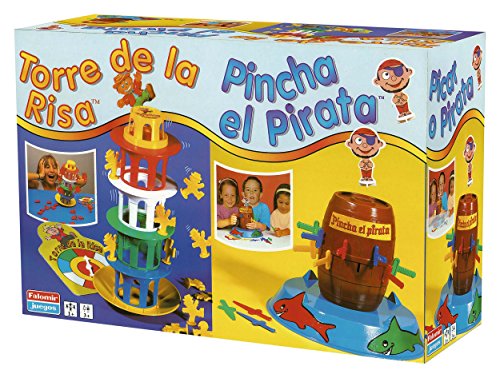 Falomir Pincha Pirata + Torre Risa. Juego de Mesa. Habilidades. (32-7777)