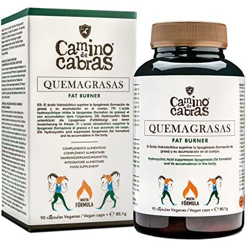 Fat Burner de Alto Impacto. Quemagrasas potente para Adelgazar. Antioxidante natural. Nueva Fórmula Registrada con Elevada concentración de activos, Vitaminas y Minerales. 90 cápsulas.