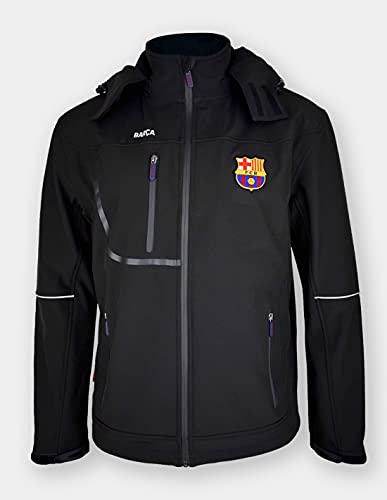 FCB Chaqueta Modelo Softshell New Marca FC Barcelona, XL