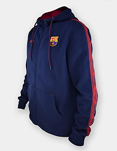 FCB Sudadera con Capucha Modelo Sud. Abierta Capucha Nº 4 Marca FC Barcelona