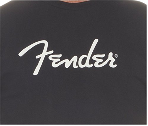 Fender-Camiseta de manga corta, color negro negro negro Medium