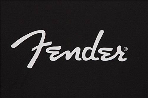 Fender-Camiseta de manga corta, color negro negro negro Medium