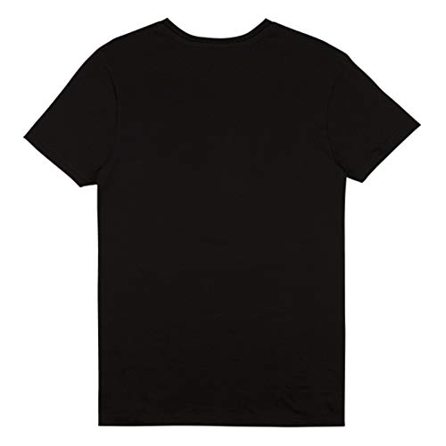 Fender - Camiseta Logo Spaghetti, talla M, color negro
