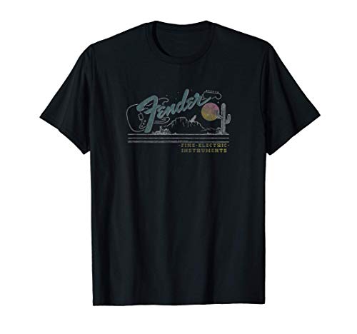 Fender Vintage Desert Logo Camiseta