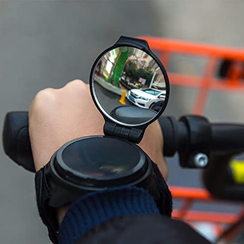 FGXY Espejos Para Bicicletas, Rotación De 360 °, Espejo Retrovisor Bicicleta, Muñequera Para Bicicleta, Brazo Para Ciclistas Gran Angular, Espejo Retrovisor Seguro, Para Apto Para Montar Al Aire Libre