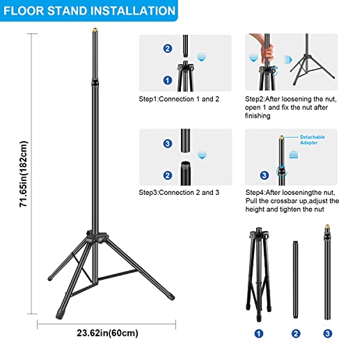 Filtro Anti-pop,Aokeo Studio Recording Microphone Isolation Shield, Pop Filter.Absorbe y Filtra el Sonido.Adecuado para Blue Yeti y Cualquier Micrófono de Condensador (AO-302 con Soporte)