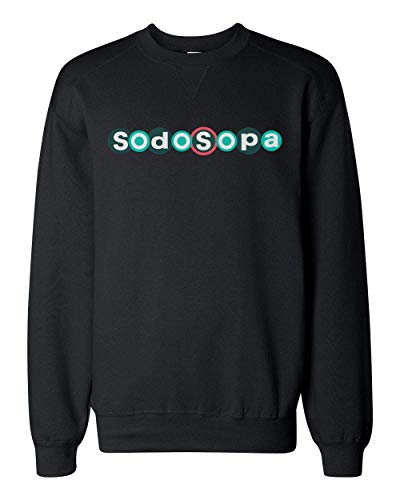 Finest Prints Sodosopa Historical Gentrified Kenny's House Neighborhood Sudadera Unisex XX-Large