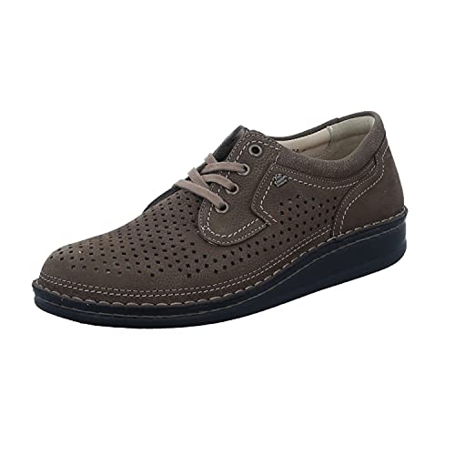 Finn Comfort - Zapatos de cordones de cuero para niña marrón marrón 41