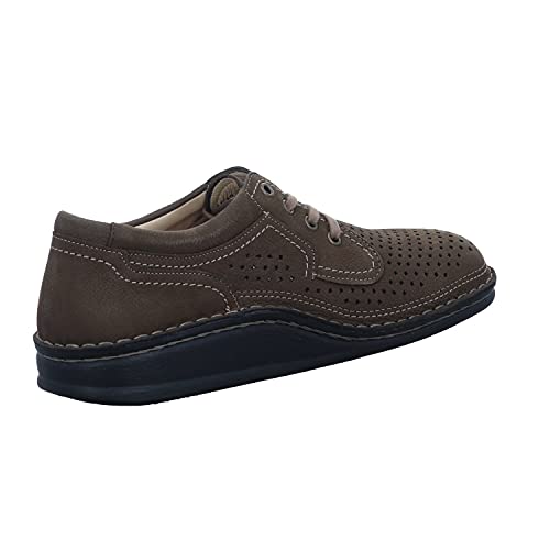 Finn Comfort - Zapatos de cordones de cuero para niña marrón marrón 41