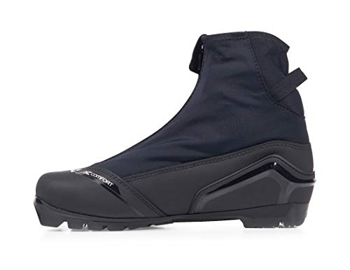 Fischer Sports Fischer XC Comfort-Botas de esquí de Fondo, Color, Talla 46, Unisex Adulto, Blanco/Negro