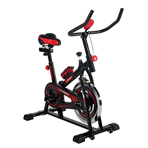 FIT-FORCE Bici estática Precio Económico con inercia de 15kg Modelo FFEBS15KG