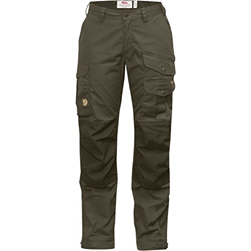 FJÄLLRÄVEN Vidda Pro Curved W Pantalón, Mujer, Gris (Tarmac), 36