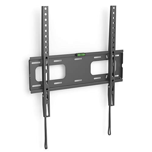 Flashstar Soporte de Pared Fix para televisores - con Diagonal de Pantalla de 37-65" - Solo 2,6 cm de Distancia con la Pared - Incluye Tacos Fischer - VESA hasta 400 x 400 - Negro