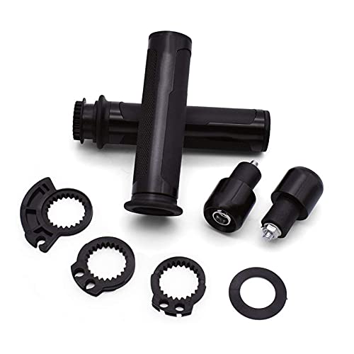 FLILING - Puños para manillar de moto para barracuda Ducati Hypermotard 796 Monster S2r 800 821 Monster 797 Monster Dirt Bike agarre de motocicleta (negro)