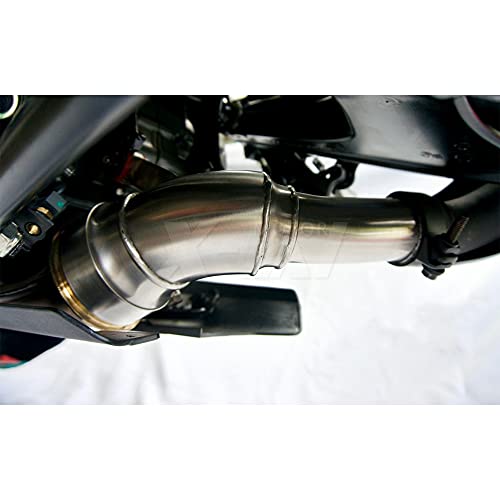 For KTM Duke 250 390 2021, 250 Adventure 2021, 390 Adventure 2020 2021 Tubo de Enlace de los colectores de Escape de la Motocicleta 250 ADV 390 ADV