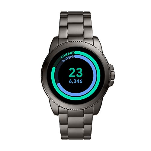 Fossil Connected Smartwatch Gen 5E para Hombre con Tecnología Wear OS de Google, Frecuencia Cardíaca, NFC y Notificaciones Smartwatch, Acero Inoxidable