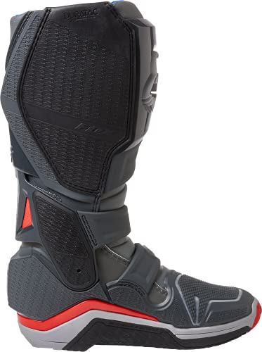 Fox Racing Bota Hombre (Gris/RED, 8)