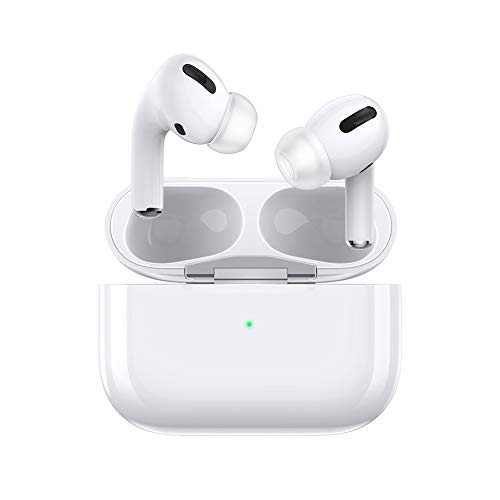 FRTMA Replacement Ear Tips/Silicone Earbuds Covers Compatible with AirPods Pro 2019 Wireless Ear Phones, 1 Pair Ear Piece (Medium), Transparent