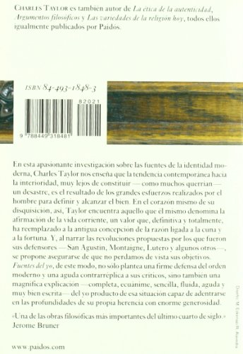 Fuentes del yo: La construcción de la identidad moderna (Surcos)