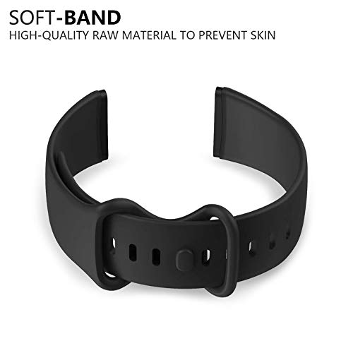 FunBand Correa Compatible con Fitbit Versa 3 / Fitbit Sense, Silicone Sport Classic Correas Blandas de Recambio Compatibles con Fitbit Versa 3 / Fitbit Sense