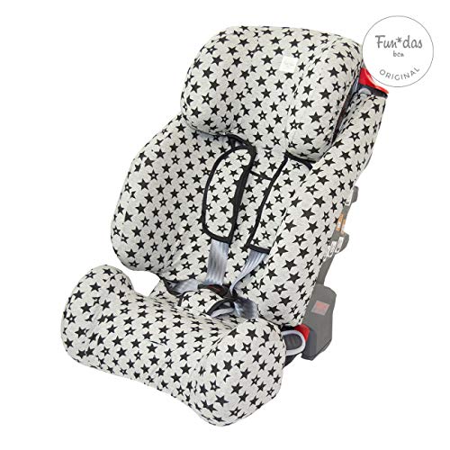 Fundas BCN® - F124/9399 - Funda para Klippan Maxi ®, Triofix Comfort ® y Century ® - Estampado Fun Black Star