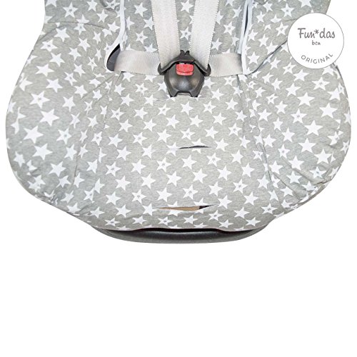 Fundas BCN ® - F70/93002 - Funda Universal para Silla de Coche Grupo 1 - Fun Vintage Star