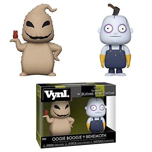 Funko 34000 VYNL 4 Inch 2-Pack: Disney: NBX: Oogie Boogie and Behemoth