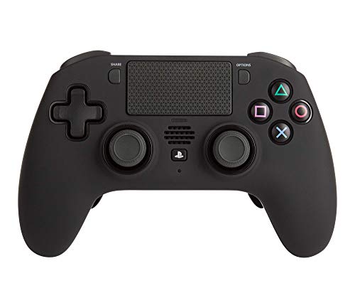 Fusion Pro - Mando inalámbrico para PlayStation 4, Bluetooth, motores de vibración doble, panel táctil, licencia oficial de Sony Europe