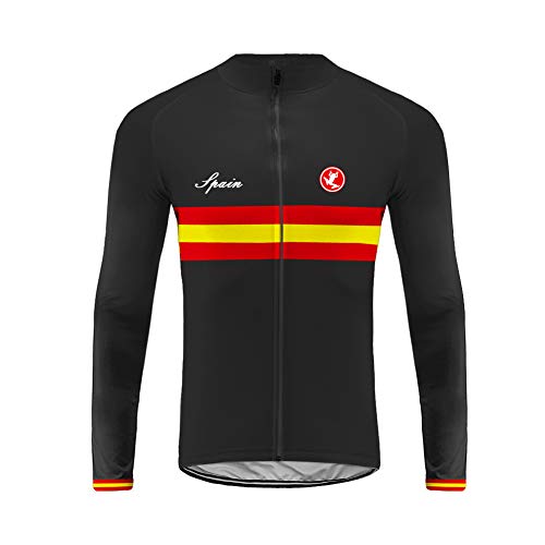 Future Sports Bike Wear Designs para Hombre de Manga Larga Traje Ciclismo Hombre Invierno de Bicicleta Carretera Biking Ropa de Montar Sportswear Jacket Camisa de Bicicleta Cycling Jersey